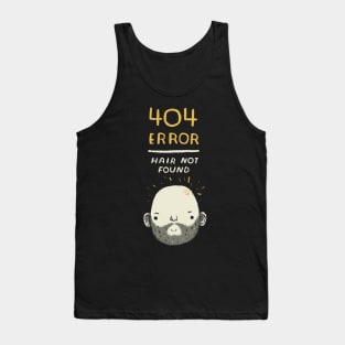 404 error -hair not found Tank Top